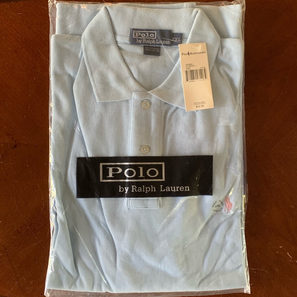 NWT Light Blue Ralph Lauren Polo